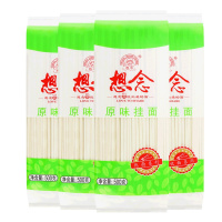 想念挂面 原味挂面3mm宽 500g*4 宽面条