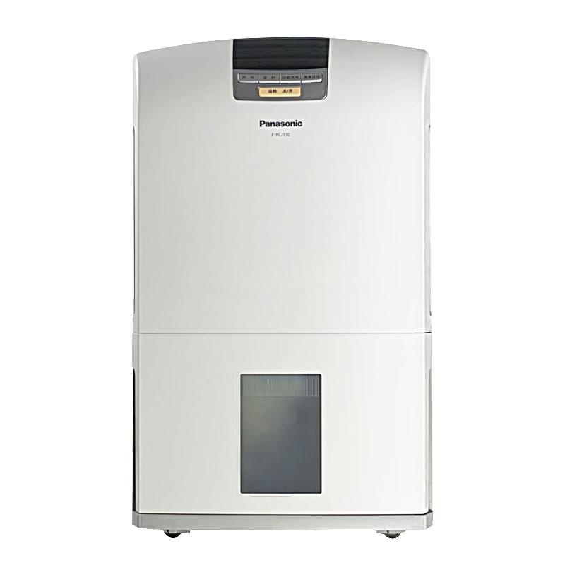 松下（Panasonic） 除湿机 F-YCJ17C白色家用低分贝低耗电吸湿除湿器 除湿干衣抽湿机适用面积41-50㎡