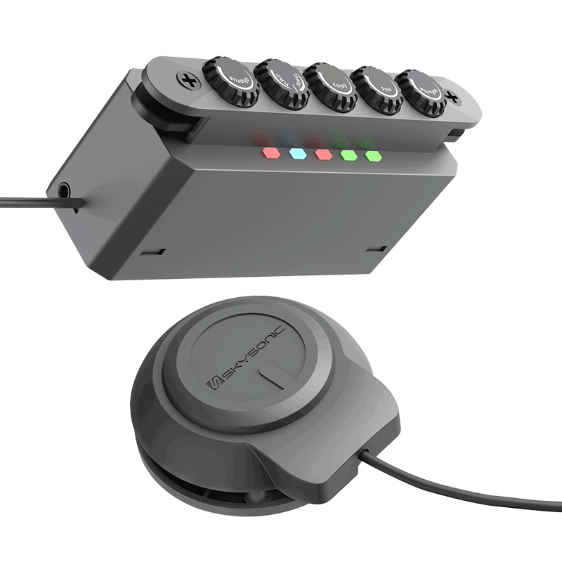 天音WR2无线加振拾音器民谣木吉他免开孔蓝牙加振扩音器音孔拾音 乐器配件