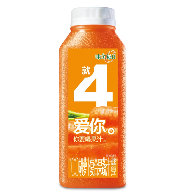 味全每日C100胡萝卜汁300ml
