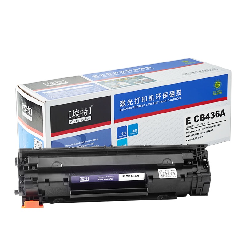 埃特(elite_value)E CB436A 一体式硒鼓,打印量1600 (单位:盒)