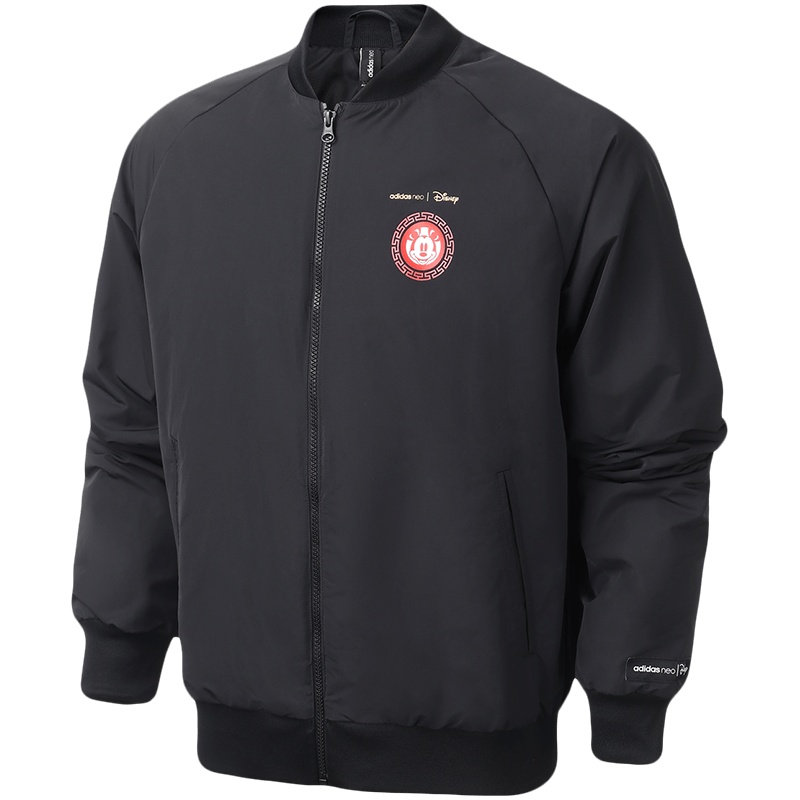 【自营】adidas阿迪达斯NEO男服运动服新年款鼠年米奇棉服GE7773