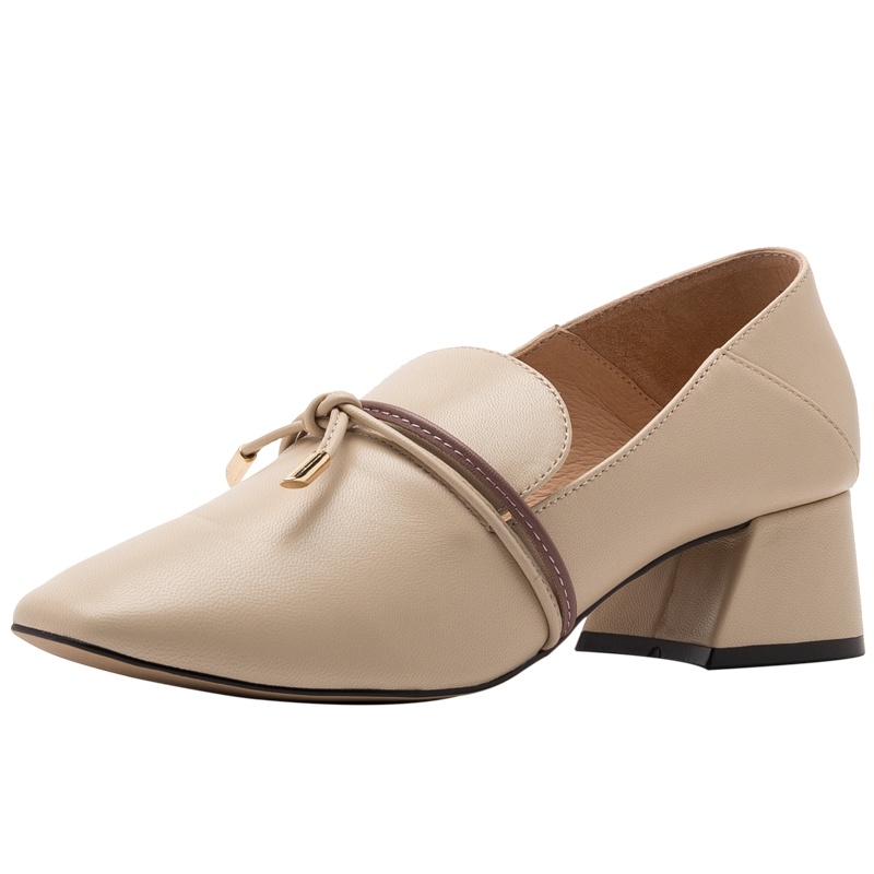 星期六(ST&SAT)秋鞋中跟方跟浅口单鞋女鞋SS93111762