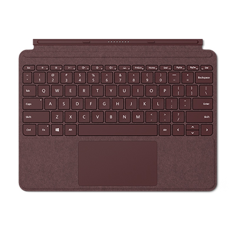 1微软 Surface Go 特制版专业键盘盖 深酒红