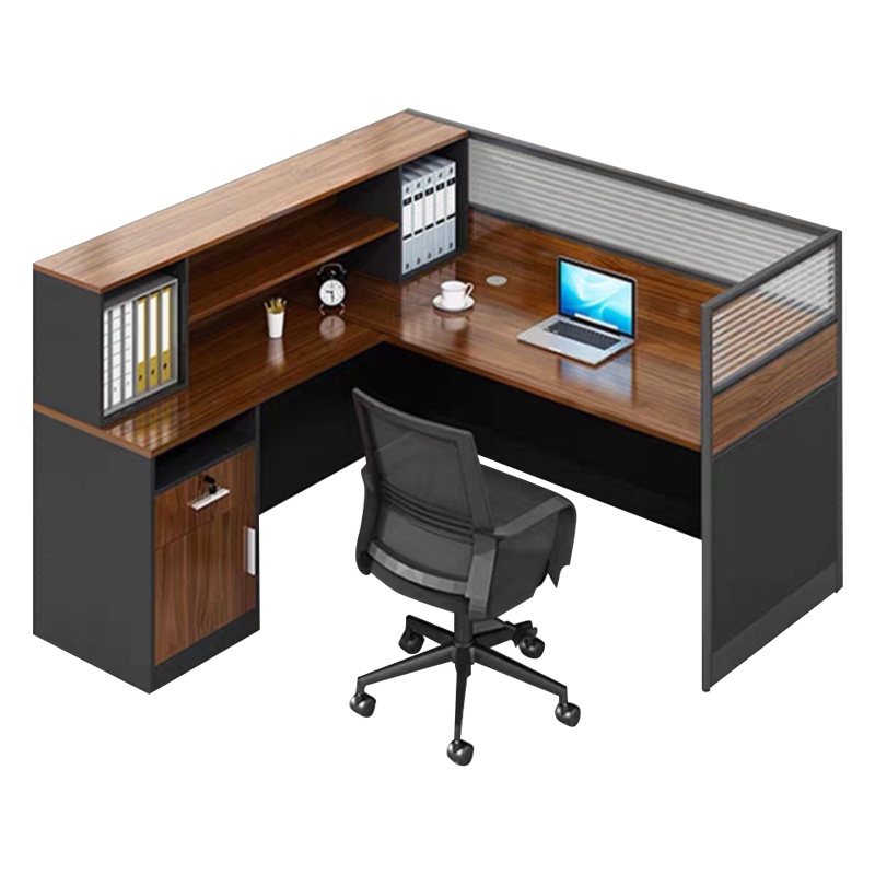 永冠诚YT-Z-018 1米4屏风带柜办公桌