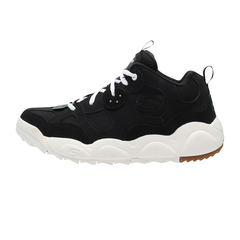 Skechers斯凯奇新款D'lites男鞋熊猫鞋运动休闲鞋健步鞋999860