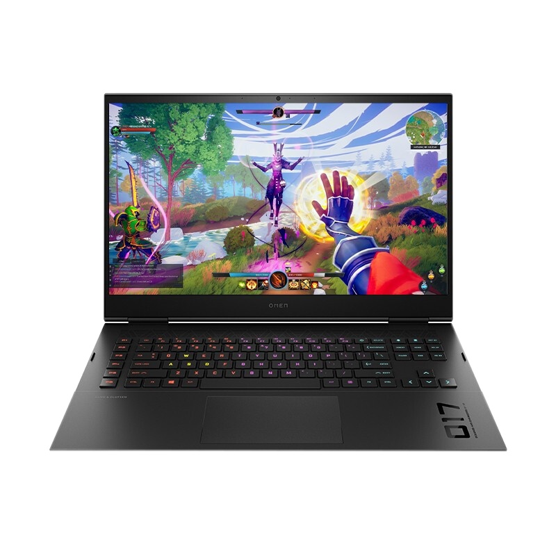 惠普(HP)暗影精灵7Plus 游戏本 17.3英寸笔记本电脑(i7-11800H 16G 1TSSD RTX3070 8G独显 2K 高色域)17-ck0055TX