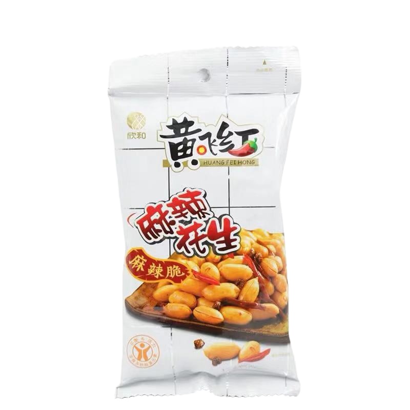 Zs-黄飞鸿麻辣花生6斤/箱 整箱装