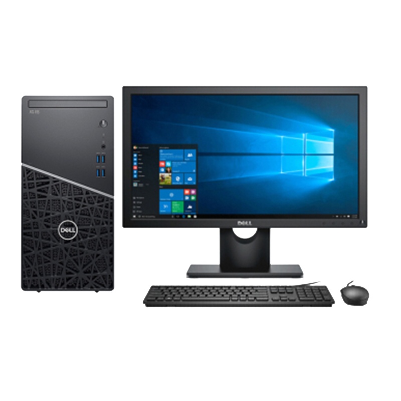 戴尔(Dell)成铭3990台式电脑整机I5-10500/8G/128ssd+1T/23.8