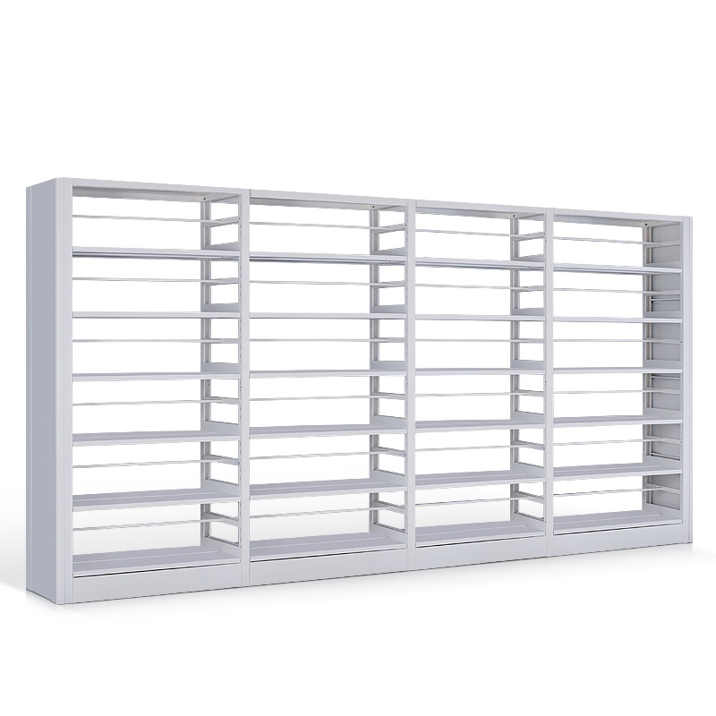 [红心家居]现代简约落地书架多用摆物架加厚层板书架可调节一列4节