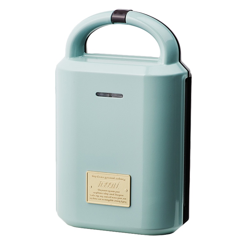 Toffy 日本家用三明治机 K-HS2 家用早餐机双面加热吐司机 华夫饼电饼档烤面包机 全自动轻食机 复古绿(标配版)