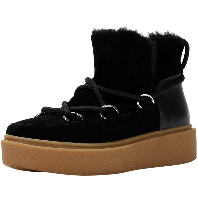 热风女士时尚休闲靴