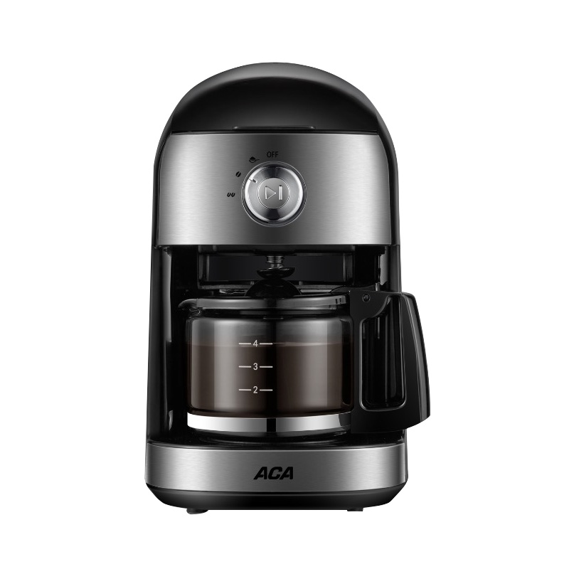 北美电器(ACA)磨豆咖啡机AC-DA075D 咖啡机家用小型研磨一体办公迷你美式磨豆
