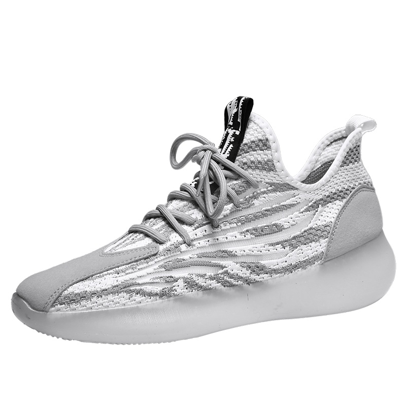 博迈伦透气男士飞织鞋鞋子男鞋运动休闲鞋男学生透气网鞋男NML-5007