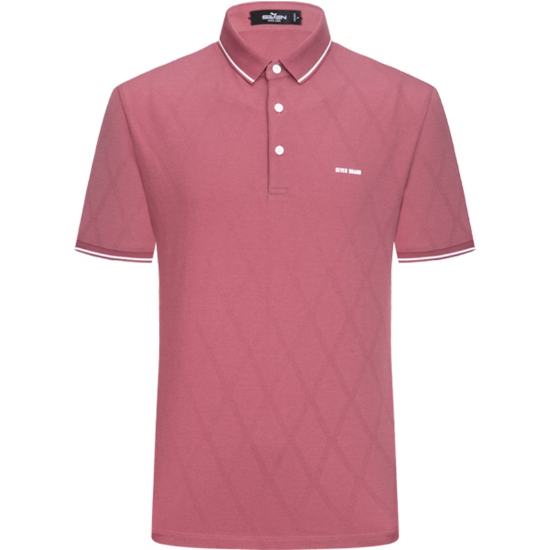 柒牌SEVEN男装短袖POLO衫夏季薄款商务休闲时尚短袖T恤