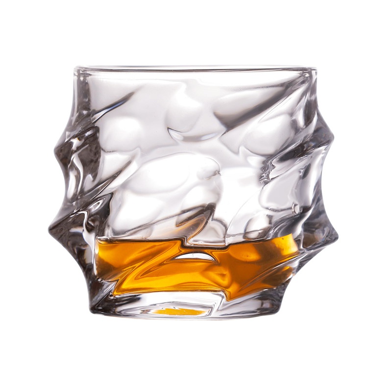 春之晖无铅洋酒杯威士忌杯家用玻璃杯欧式创意烈酒杯啤酒杯家用6只