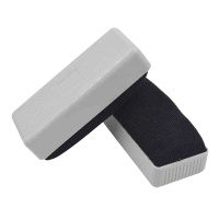 得力 办公用品 白板配件 白板擦 磁性黑板擦 海绵板擦 办公文具画板擦 灰色 7810