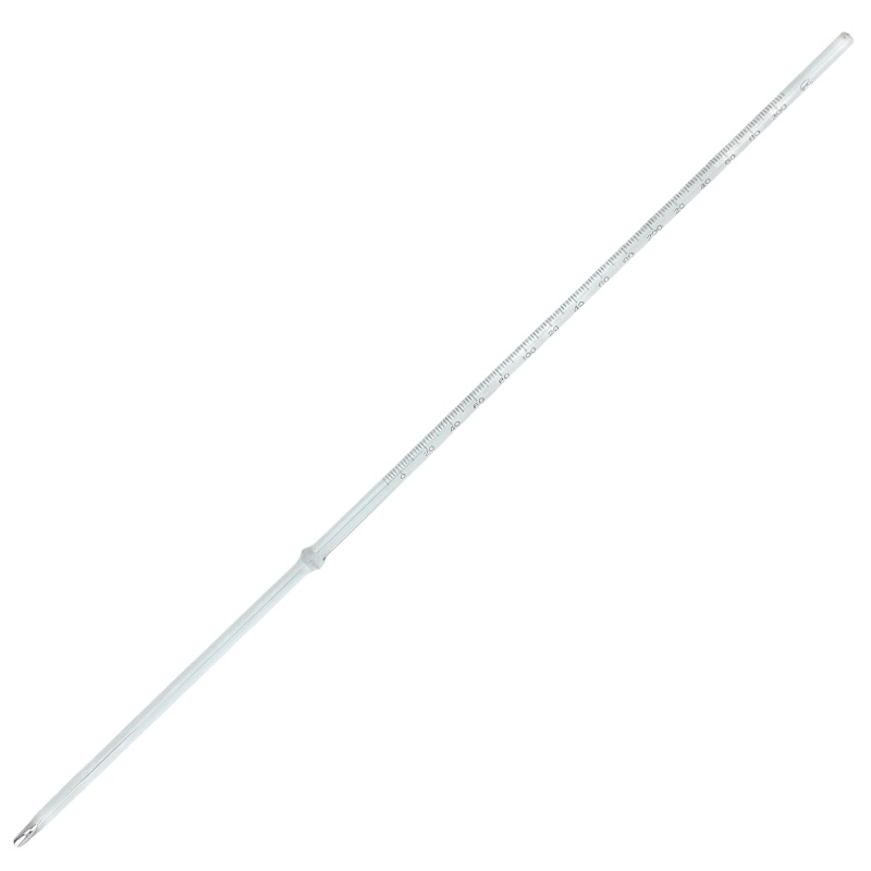 竹节温度计 烘烤箱用水银温度计普通0-300分度值2度