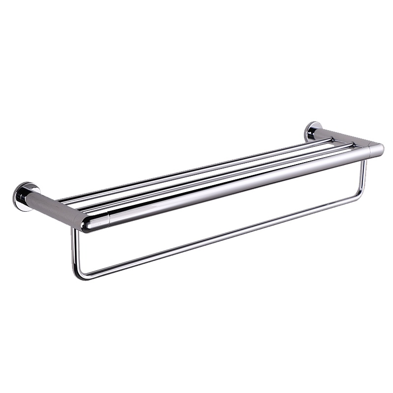 科勒毛巾杆卫浴浴室五金挂件 珂悦24寸双层浴巾架毛巾架K-23569T