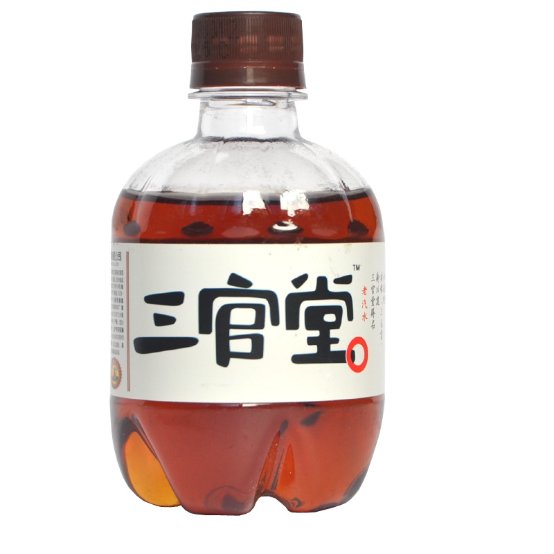 四川成都三官堂老汽水老味道乌梅汁饮料300ml*8 整箱酸梅味汽水