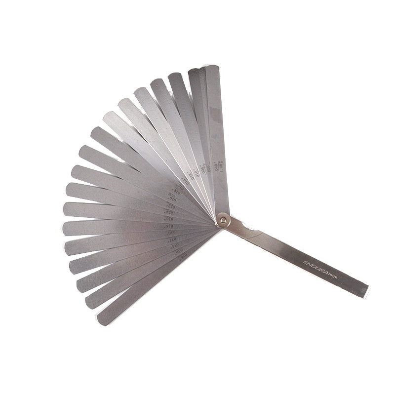 力易得(ENDURA)17件套公英制不锈钢塞尺 0.02-0.50mm 货号E9729