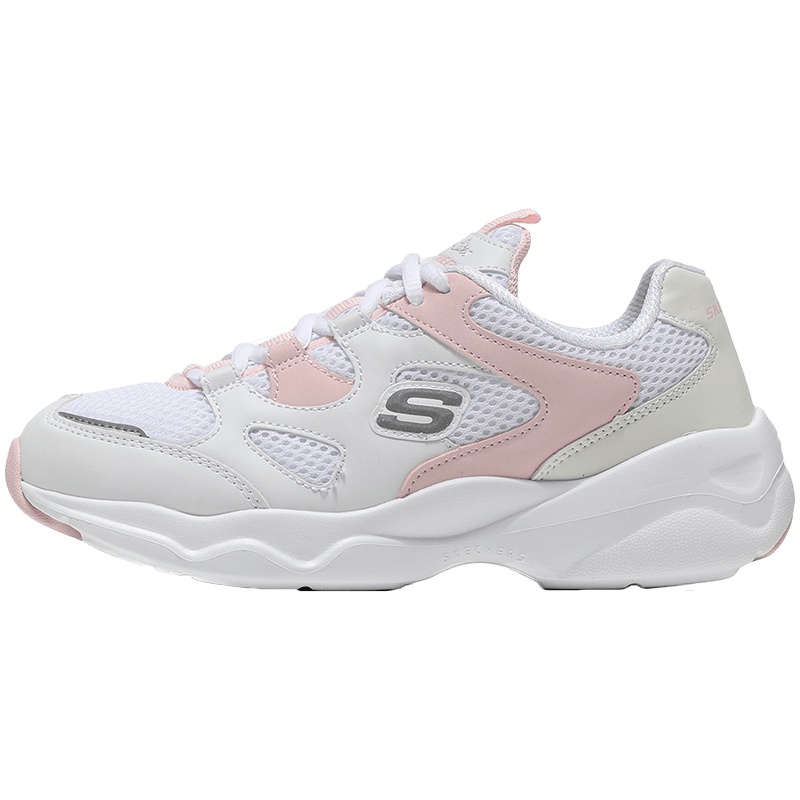 Skechers斯凯奇女鞋熊猫鞋D‘lites系列休闲运动鞋88888129 88888129/BLK黑色