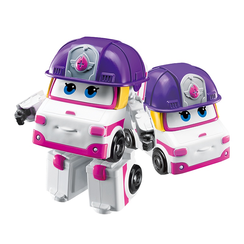 奥迪双钻(AULDEY)超级飞侠 男孩女孩儿童玩具 变形机器人-小柔730223