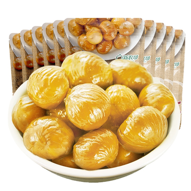 WQLQ新农哥甜糯甘栗仁50gx10袋