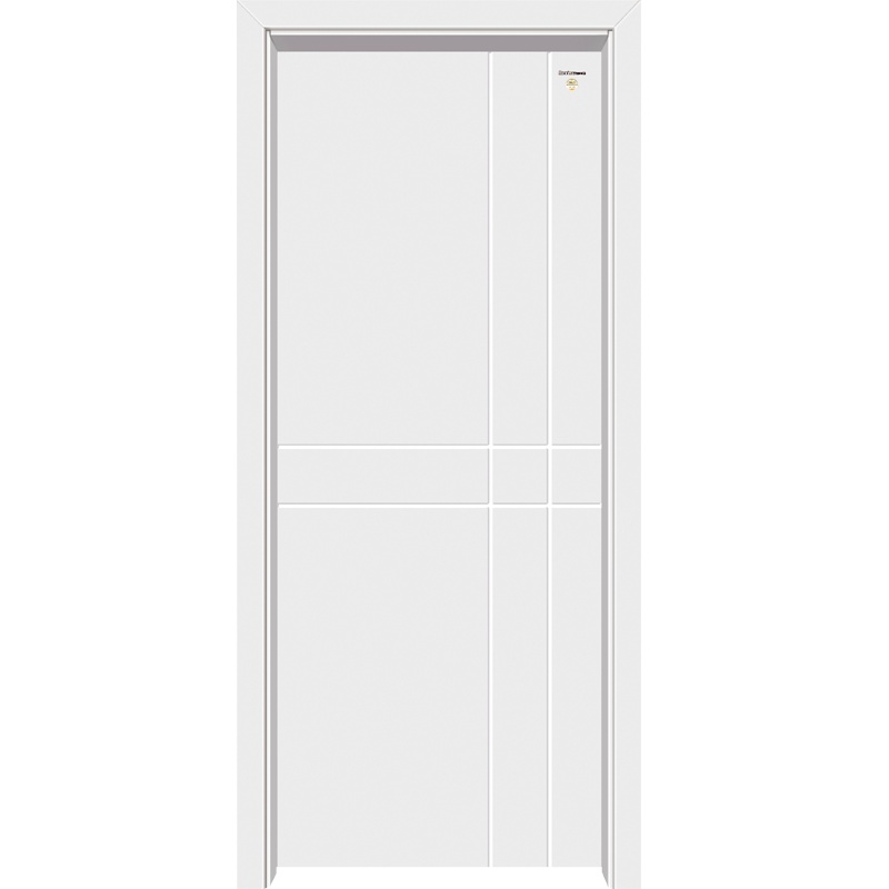 美心木门简欧卧室门室内门定制套装门环保实木复合N817静音油漆门