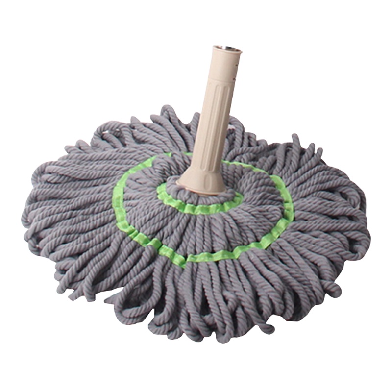 海斯迪克 HKW-69 自拧水旋转拖把 伸缩杆干湿两用免手洗墩布毕卡索拖把商务办公拖把 纤维绳款无杆