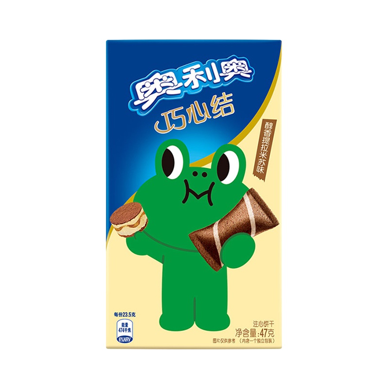 奥利奥(OREO) 饼干 巧心结浓情提拉米苏味47g