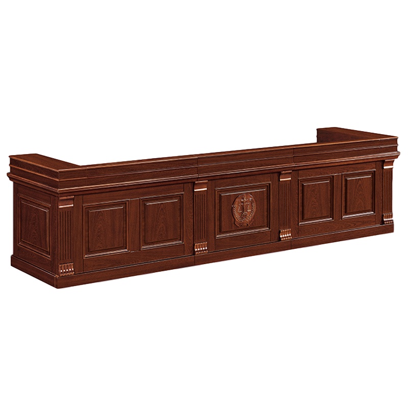 创世人 办公家具法院产品法官台法官桌审判台可定制