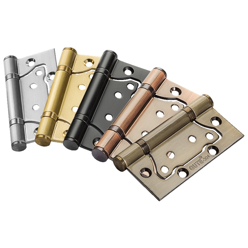 固特合页4寸304不锈钢轴承平开子母木门折页加厚活页滚珠房门静音