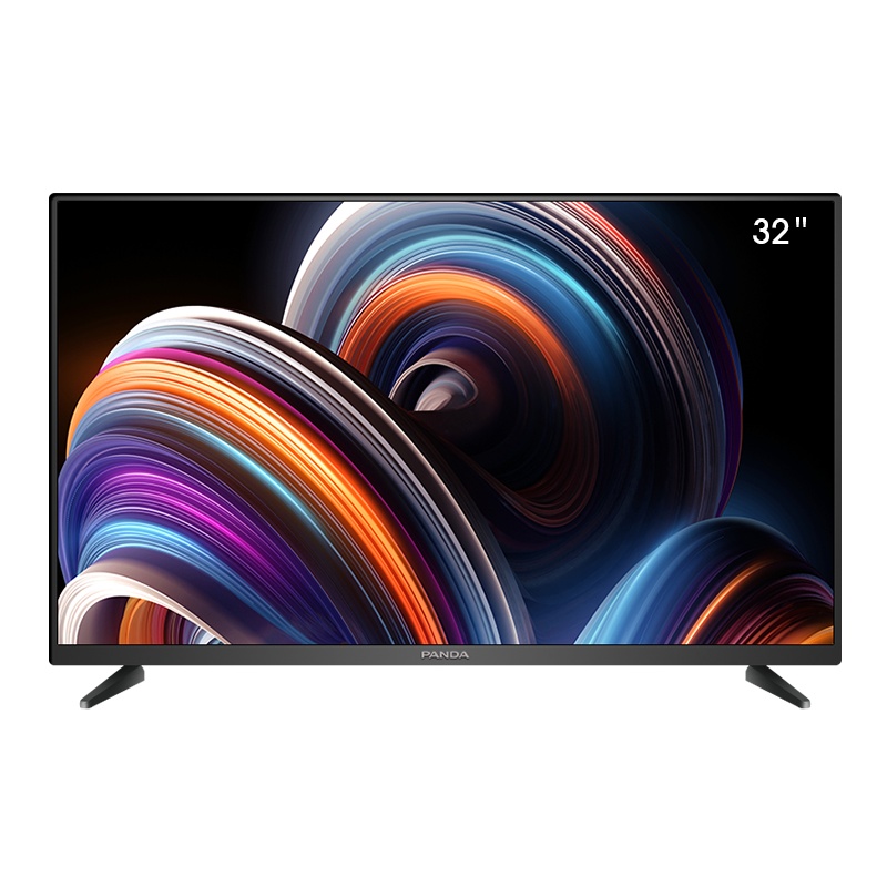 熊猫(PANDA) 32F6A 32英寸高清智能平板LED液晶电视 超窄边框网络数字电视网络教育电视机 连接WIFI