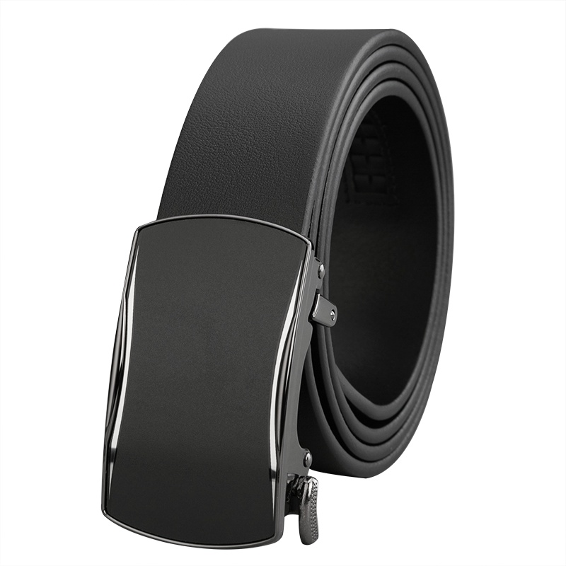 牛当家(CattleOWN)男士皮带真皮自动扣腰带内穿男青年中年头层牛皮裤带7252