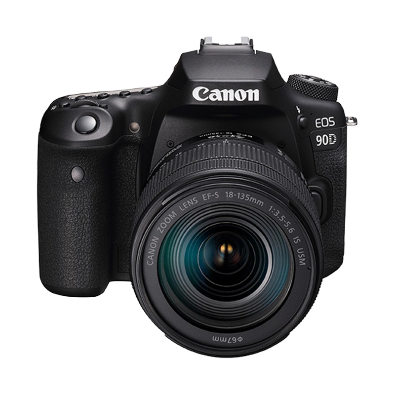佳能(Canon)EOS 90D 中高端数码单反相机 18-55 IS STM防抖镜头套装 3250万像素