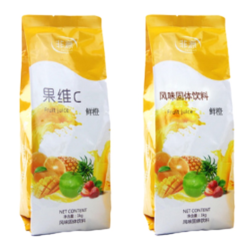 橙汁果C饮料粉尺寸150mm*100mm*50mm,每包含产品1包。