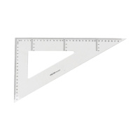 得力(deli) 6435三角尺35cm一套装