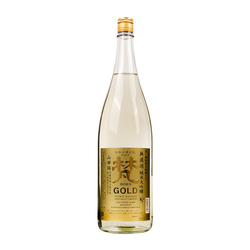 梵 日本进口清酒GOLD 纯米大吟酿(无过滤)-1.8L