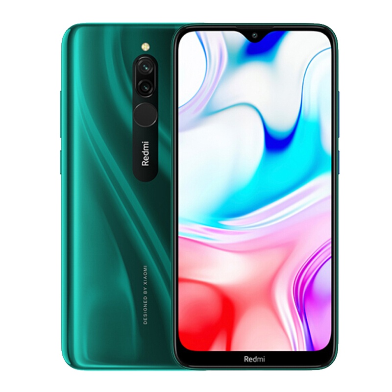 小米 (MI)Redmi 红米8 4+64GB 仙踪绿 全网通4G手机 5000mAh大电量骁龙439红米游戏智能手机移动联通电信4G