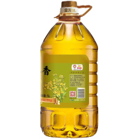 金龙鱼 食用油 压榨本香 菜籽油5L