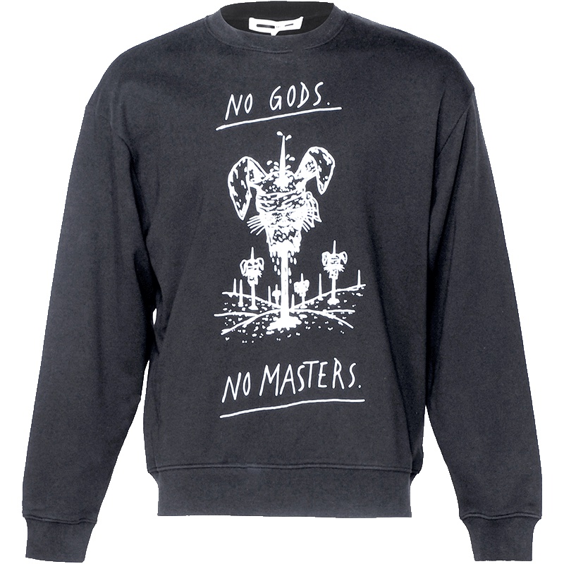 MCQ ALEXANDER MCQUEEN亚历山大麦昆 麦蔻男士长袖T恤卫衣圆领