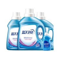 蓝月亮薰衣草亮白洗衣液2kg*1+薰衣草亮白洗衣液1kg*2+80g*1
