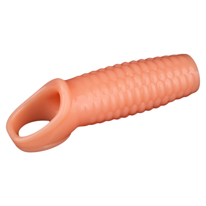 云曼sm男用狼牙套露头 增大增粗延时 阳具阴茎刺套 加粗穿戴男女共用夫妻房事成人情趣用品性玩具震动延时套环 液态硅胶颗粒