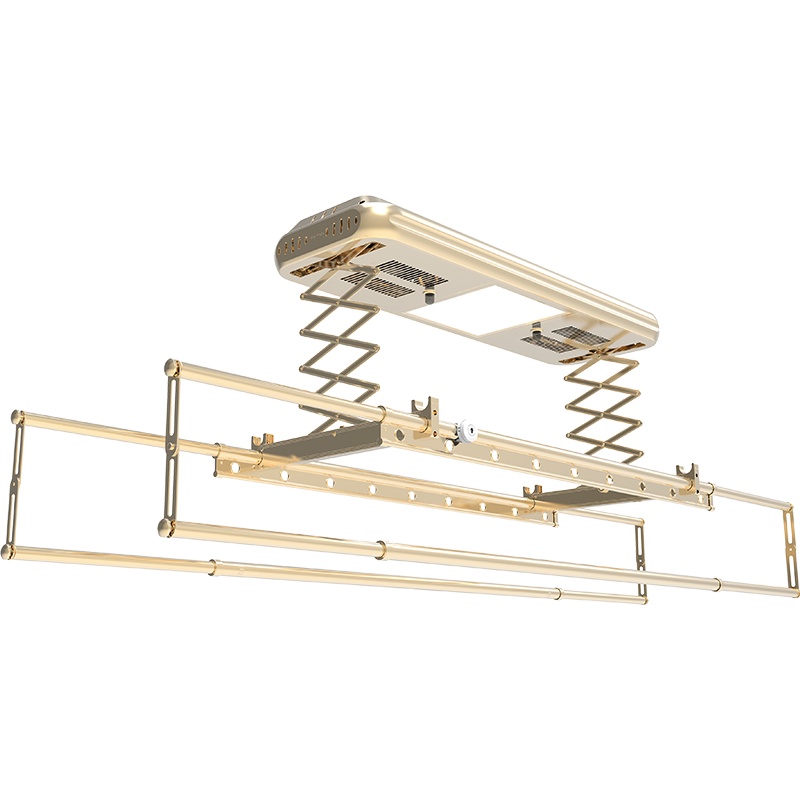 九牧 电动晾衣架家用智能遥控升降伸缩晾衣机杀菌 晾衣架阳台