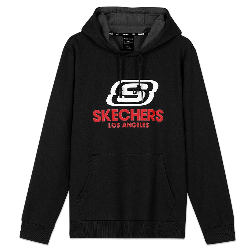 Skechers斯凯奇连帽运动休闲长袖外套潮卫衣男女