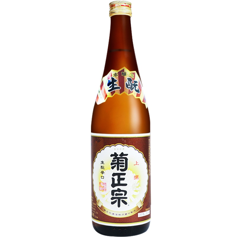 (临期特价23/4月到期)菊正宗牌上选清酒720ml