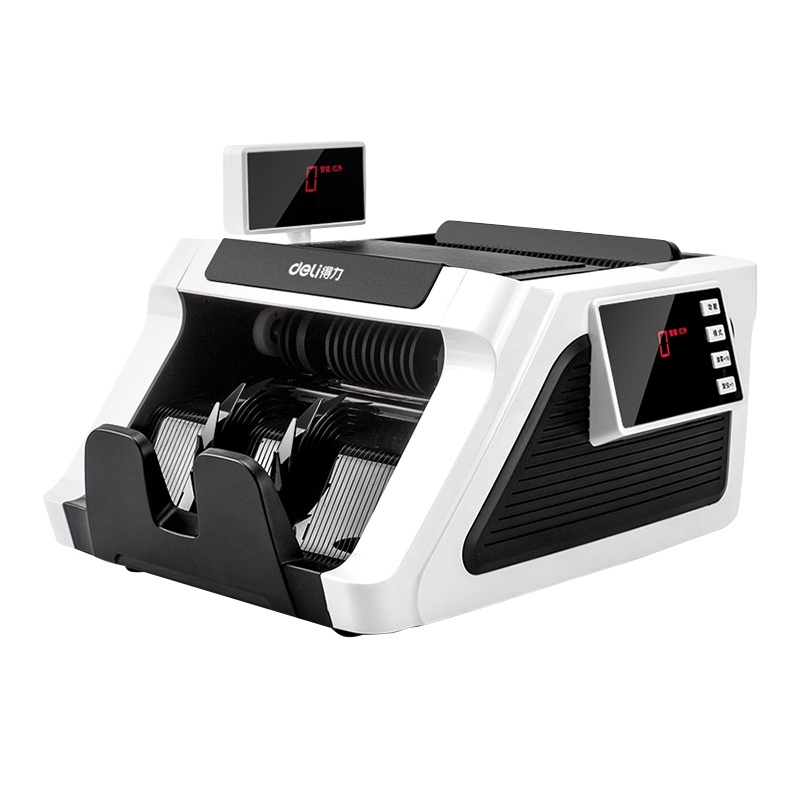 得力(Deli) 点验钞机2170 银行专用点钞机/验钞机 大容量锂电池 支持2015版人民币
