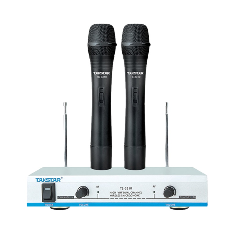 得胜(TAKSTAR) TS-3310HH 无线麦克风卡拉ok家用话筒演讲K歌一拖二