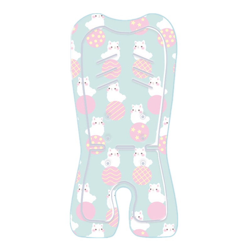 婴蓓 进口婴儿推车凉席坐垫靠垫凉垫儿童安全座椅冰垫童车配件清水凝胶垫(型号NJBD)